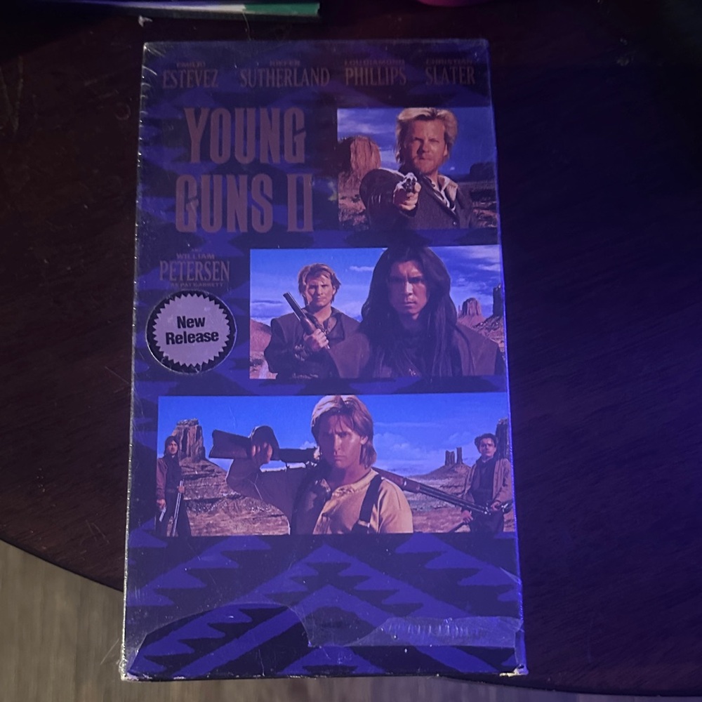 Young Guns II VHS Tape
